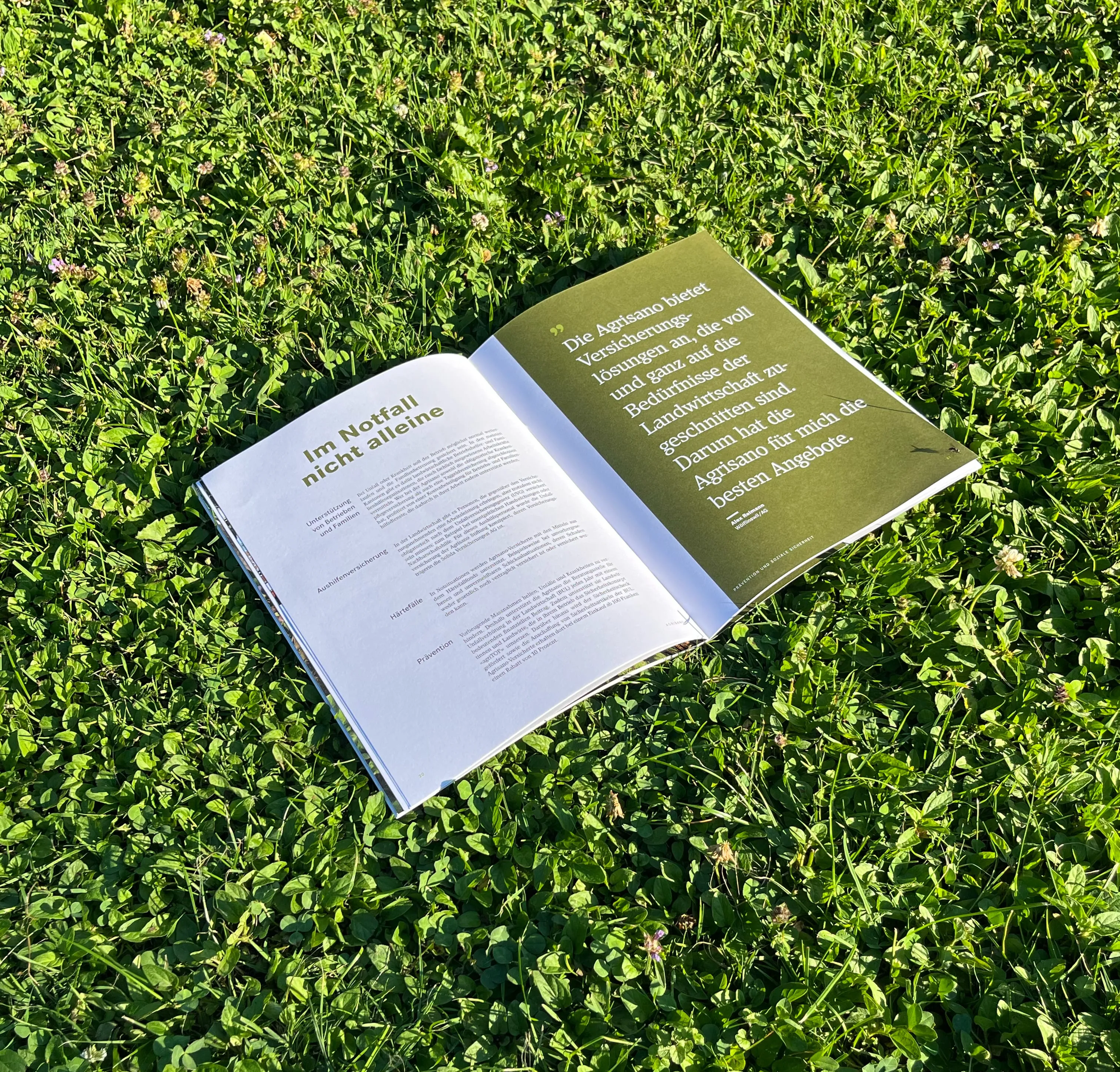 Agrisano brochure inner page detail 3