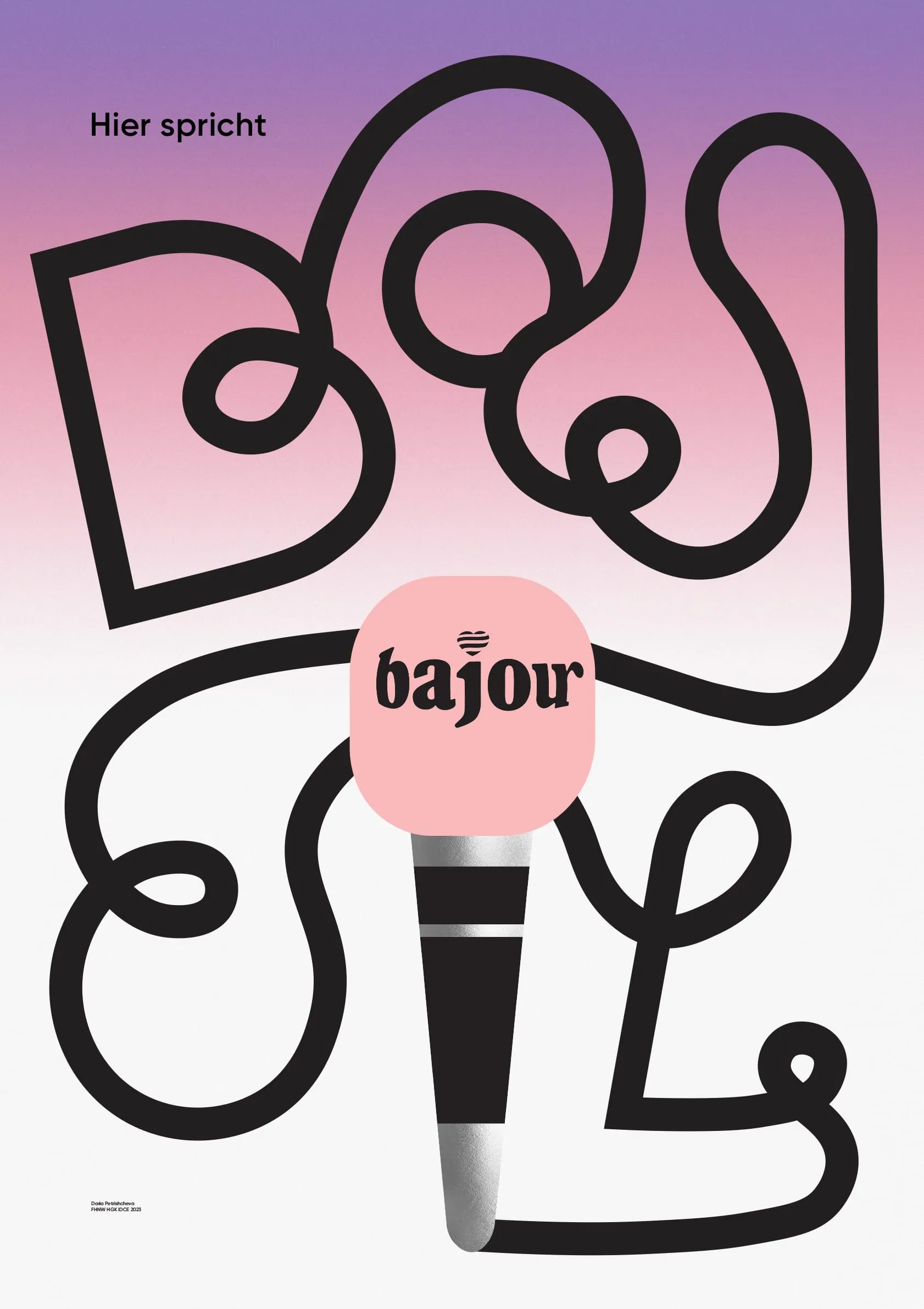 Bajour Poster Design — Final Design