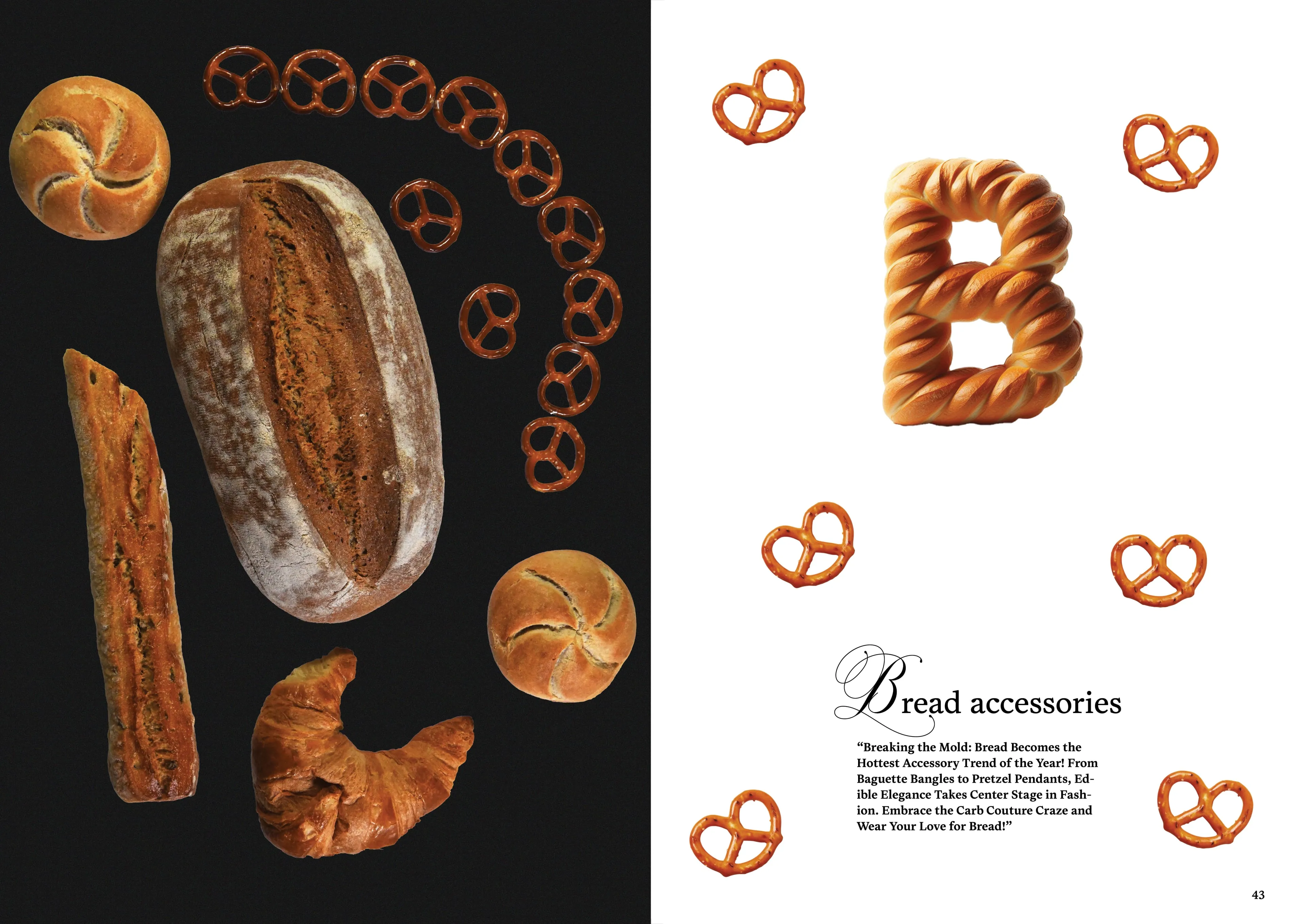 Editorial Layout Design — Bread