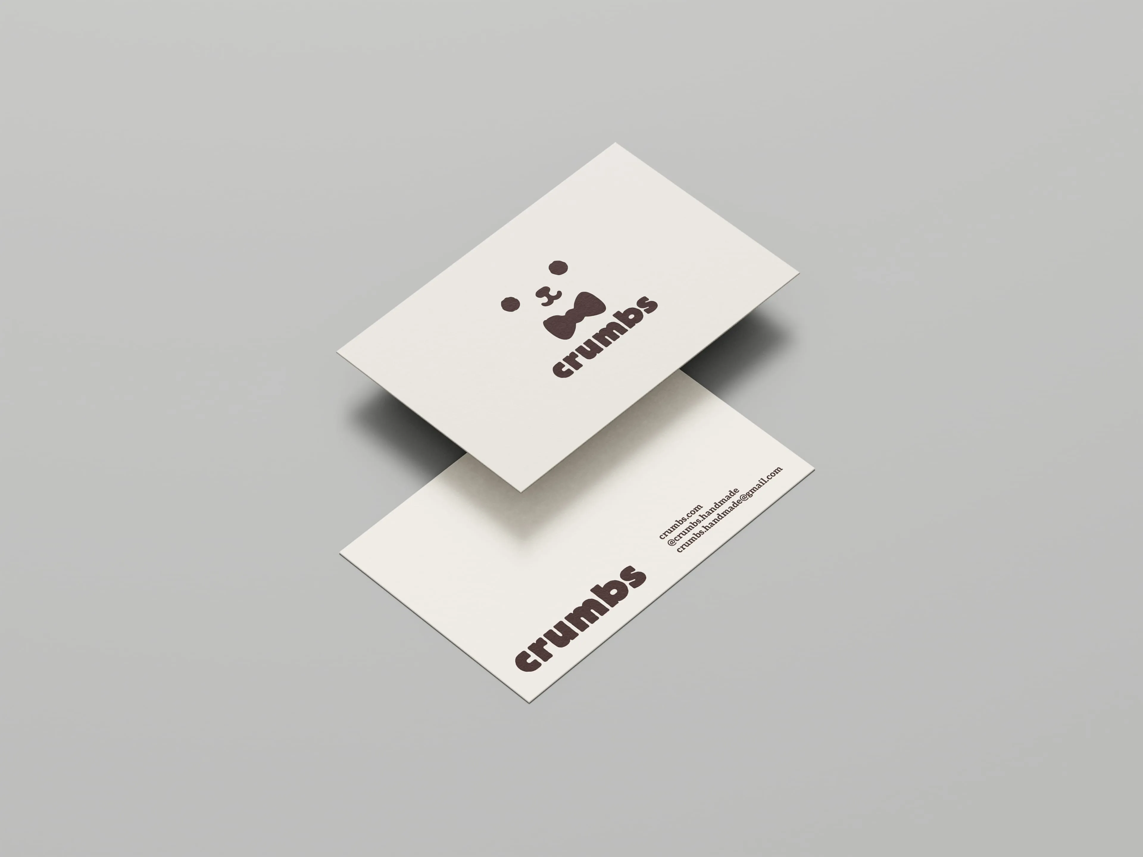 Crumbs Business Cards Layout