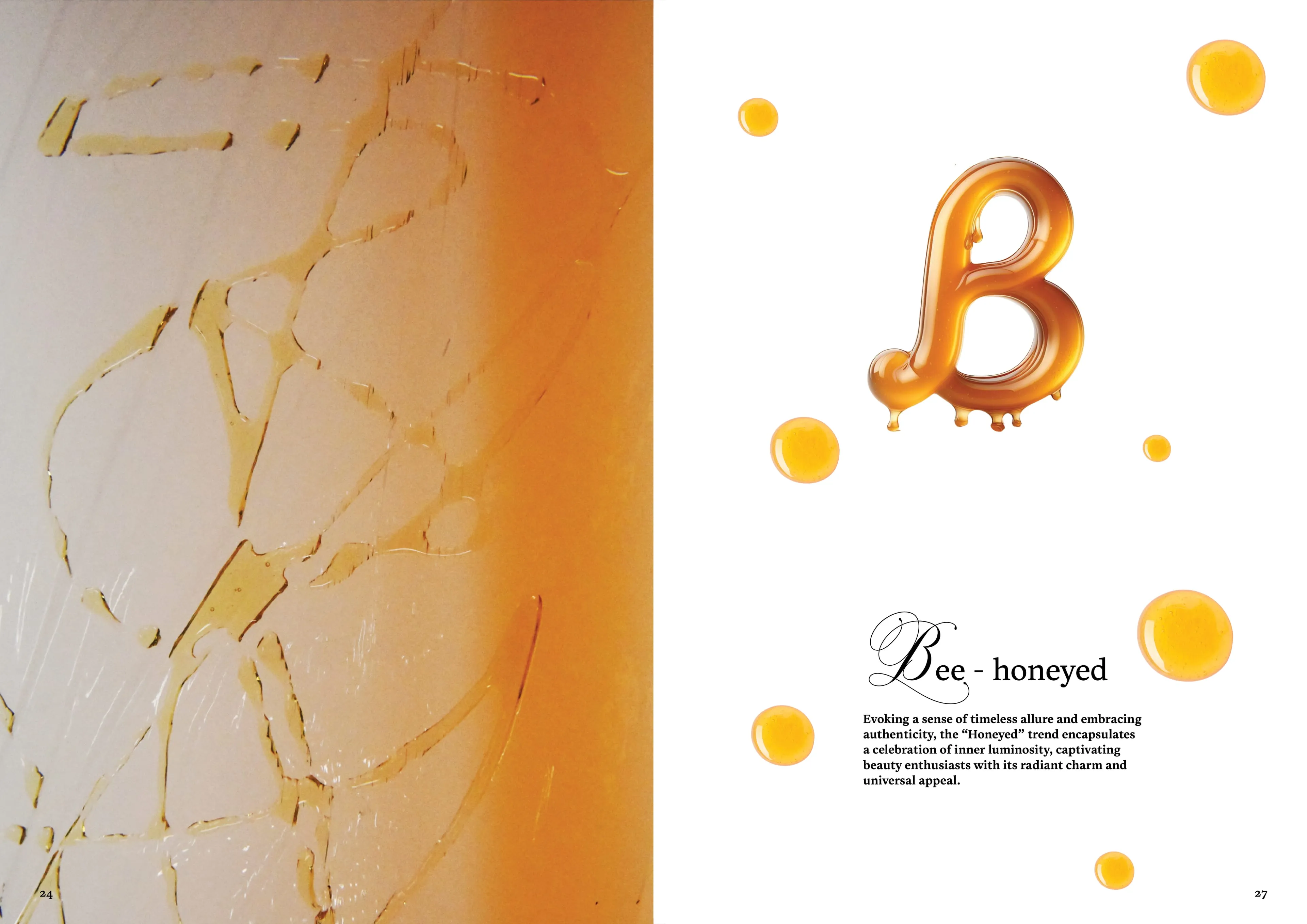 Editorial Layout Design — Honey